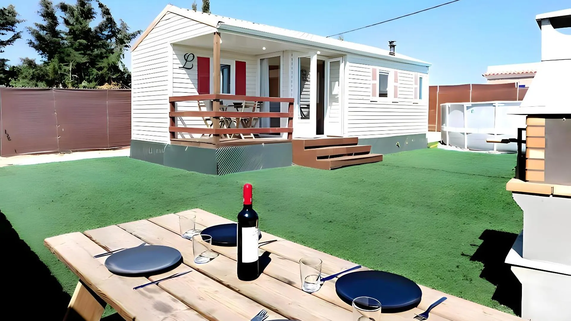 Bungalows Cerca De La Playa Con Piscina, Jardin Conil De La Frontera Campingplads