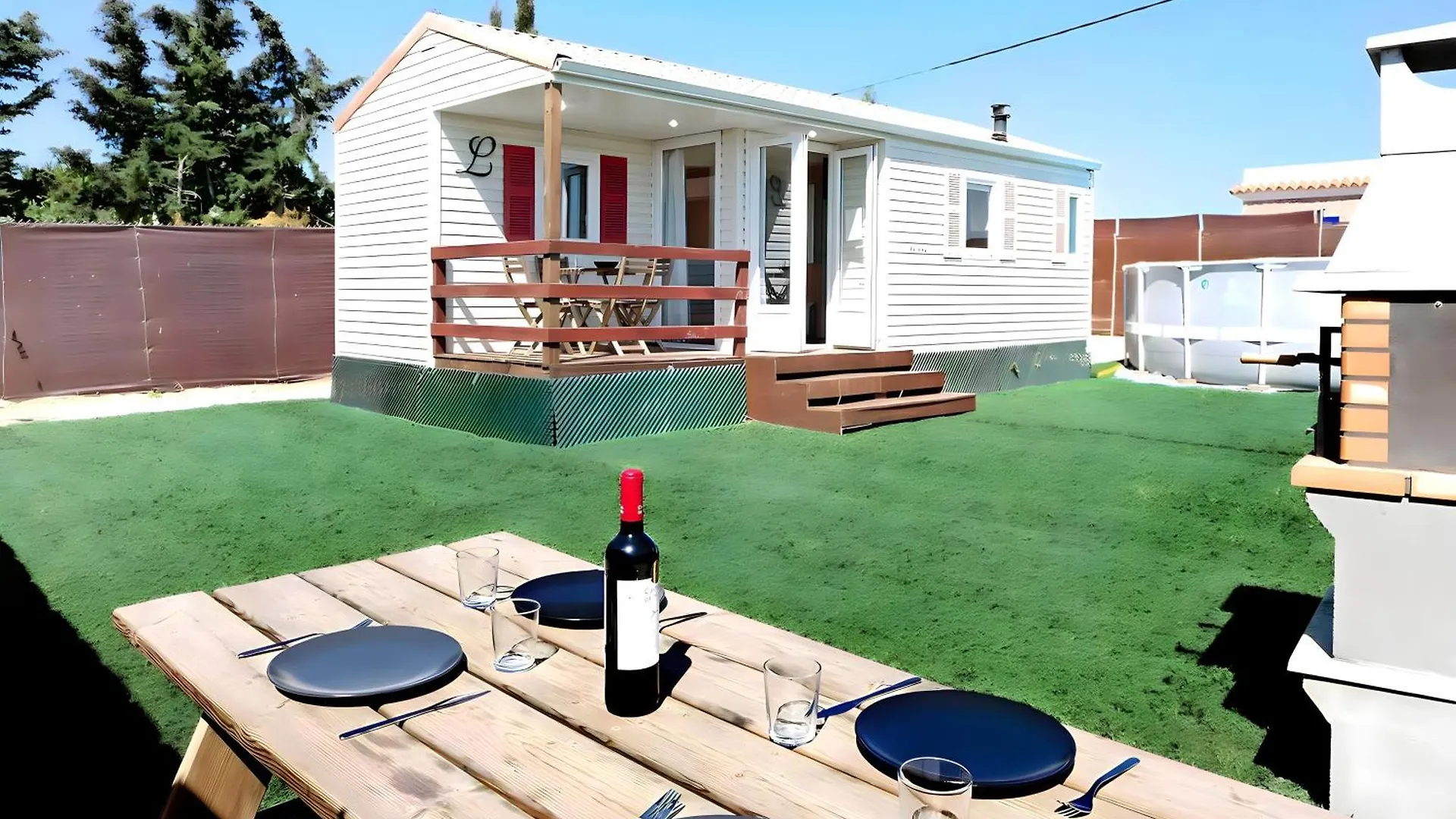 Campsite Bungalows Cerca De La Playa Con Piscina, Jardin Conil De La Frontera