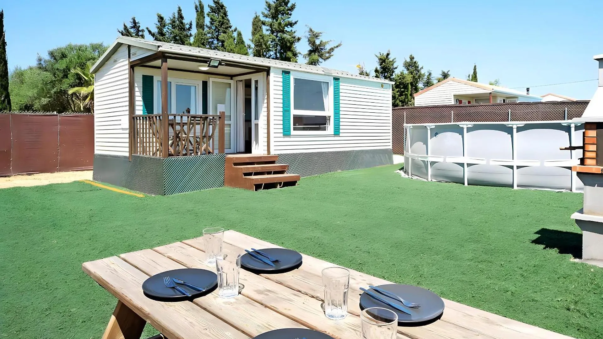 Bungalows Cerca De La Playa Con Piscina, Jardin Conil De La Frontera Spanien
